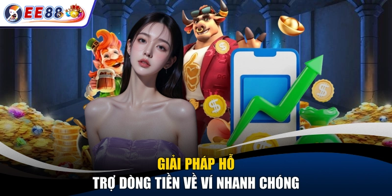 Giải pháp hỗ trợ dòng tiền về ví nhanh chóng