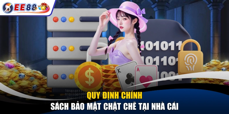 Quy định chính sách bảo mật chặt chẽ tại nhà cái