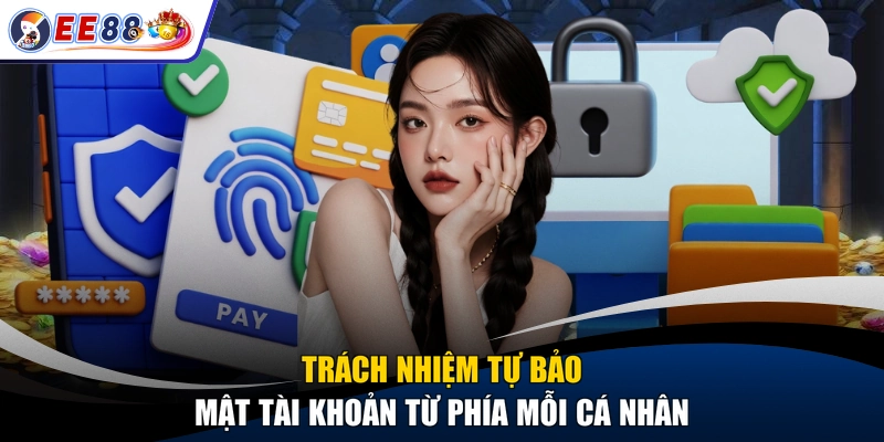 Trách nhiệm tự bảo mật tài khoản từ phía mỗi cá nhân